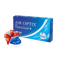 Акція! Air Optix Plus HydraGlyde 4 лінза у подарунок