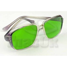 Зеленые глаукомные очки