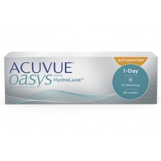 Торичні контактні лінзи Acuvue Oasys 1-Day with HydraLuxe for Astigmatism